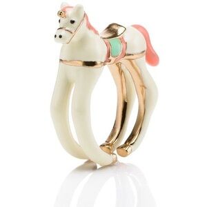Kate Spade Carnival Nights unicorn ring size 6
